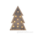  Wooden Christmas Tree with Star Shape for Decoration Manufactory